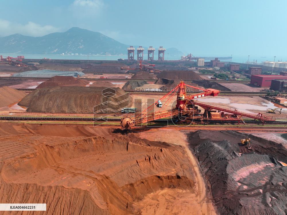 Iron Ore Throughput Increased in Lianyungang Port