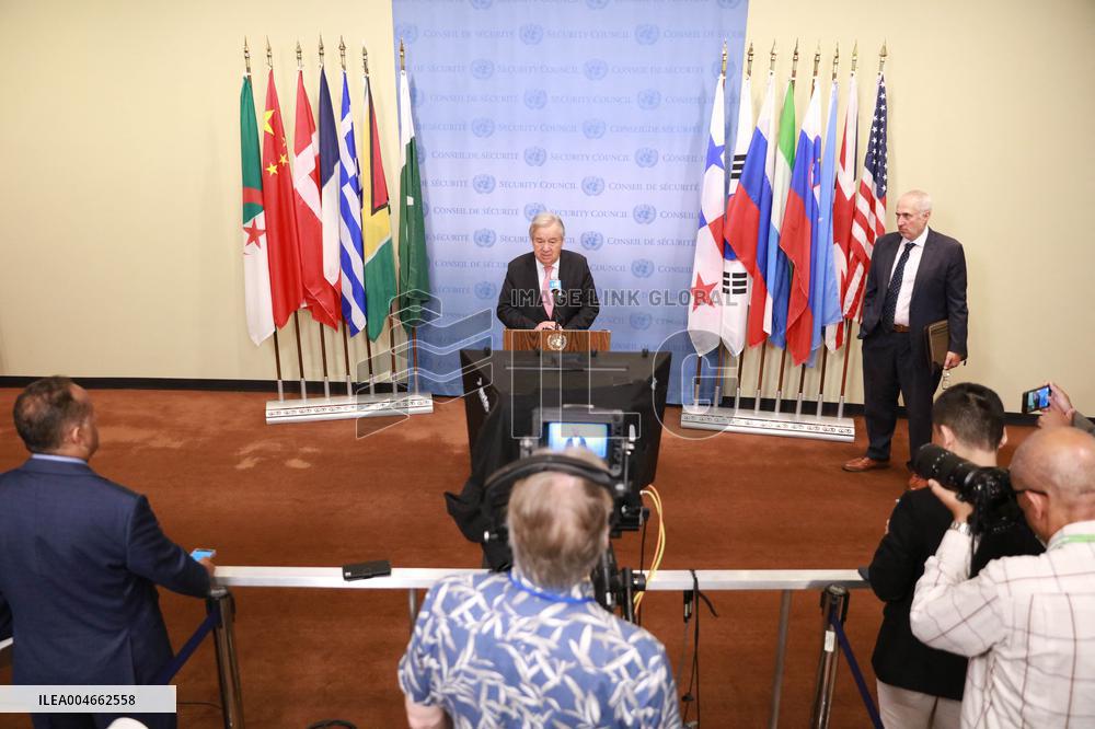 UN Chief Warns of Dangerous New Phase in Gaza Conflict