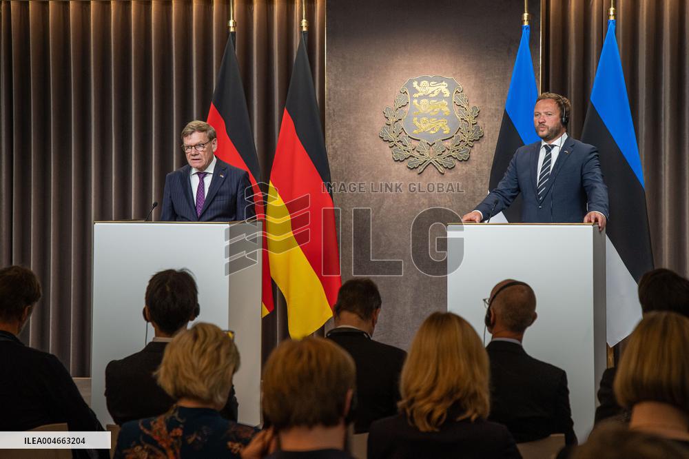 The German Foreign MinisterÂ´s visiti to Estonia