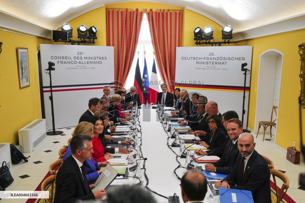 25th Franco-German Ministerial Council - Toulon