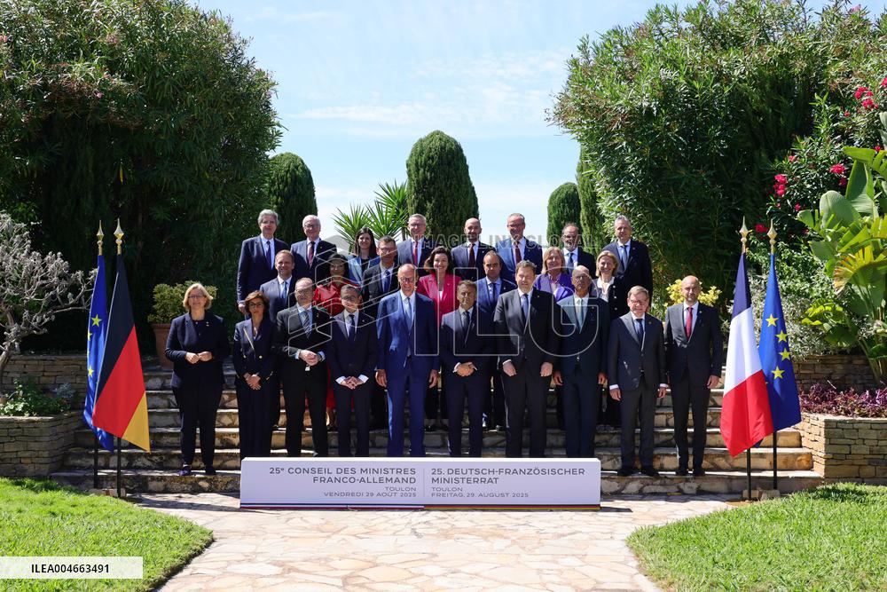 25th Franco-German Ministerial Council - Toulon
