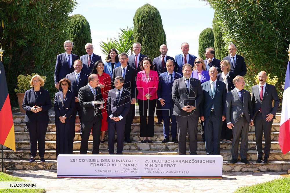 25th Franco-German Ministerial Council - Toulon