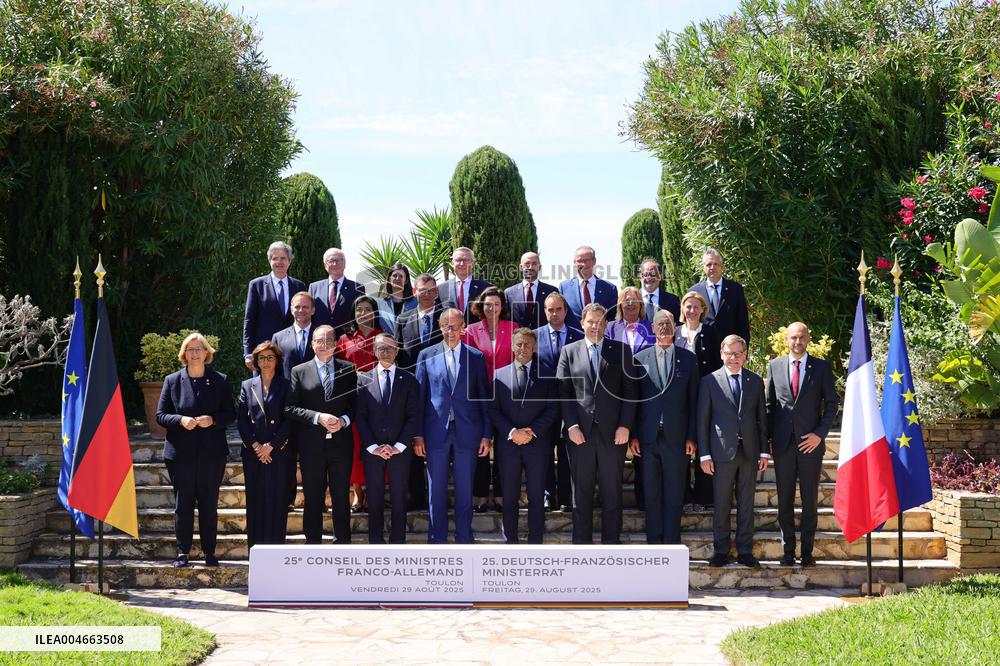 25th Franco-German Ministerial Council - Toulon
