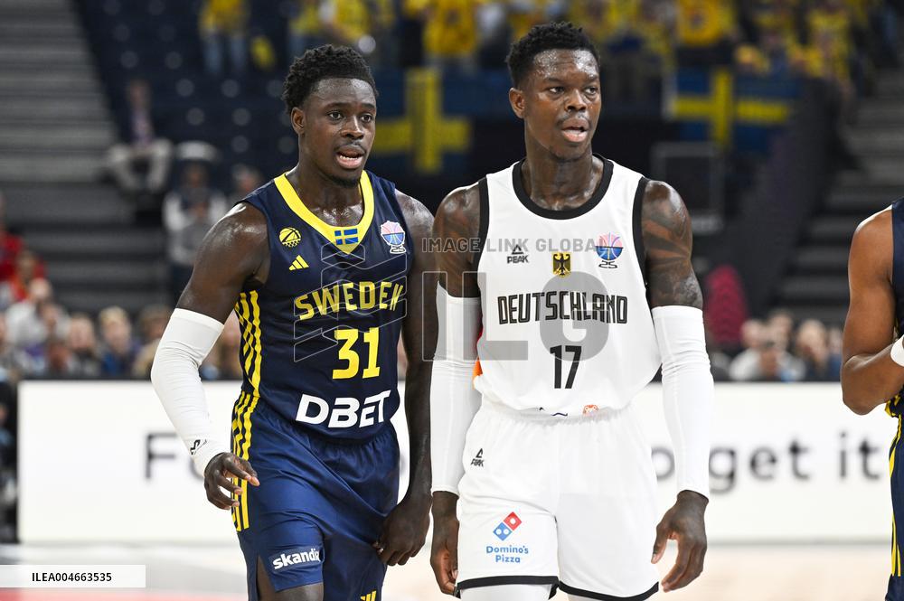 EUROPEAN BASKETBALL CHAMPIONSHIP GERMANY-SWEDEN