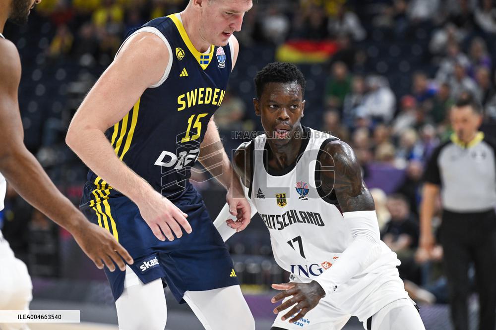 EUROPEAN BASKETBALL CHAMPIONSHIP GERMANY-SWEDEN