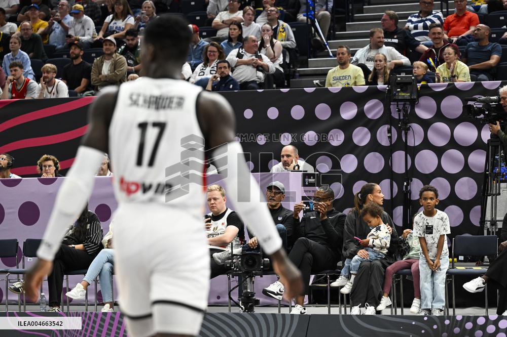 EUROPEAN BASKETBALL CHAMPIONSHIP GERMANY-SWEDEN