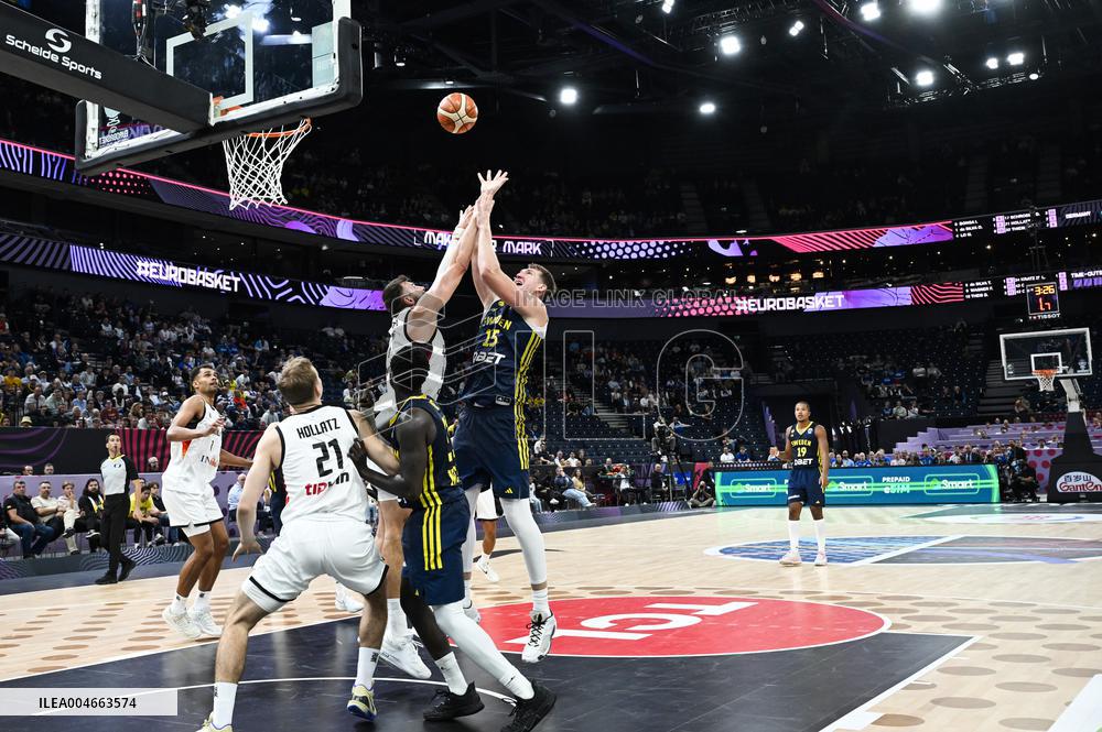 EUROPEAN BASKETBALL CHAMPIONSHIP GERMANY-SWEDEN