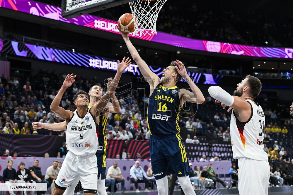 EUROPEAN BASKETBALL CHAMPIONSHIP GERMANY-SWEDEN
