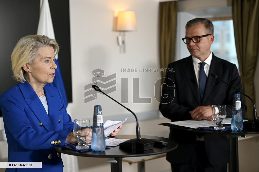 European Commission President Ursula von der Leyen's visit