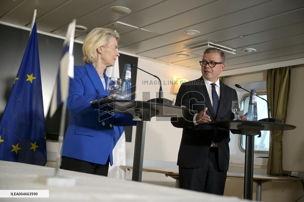 European Commission President Ursula von der Leyen's visit