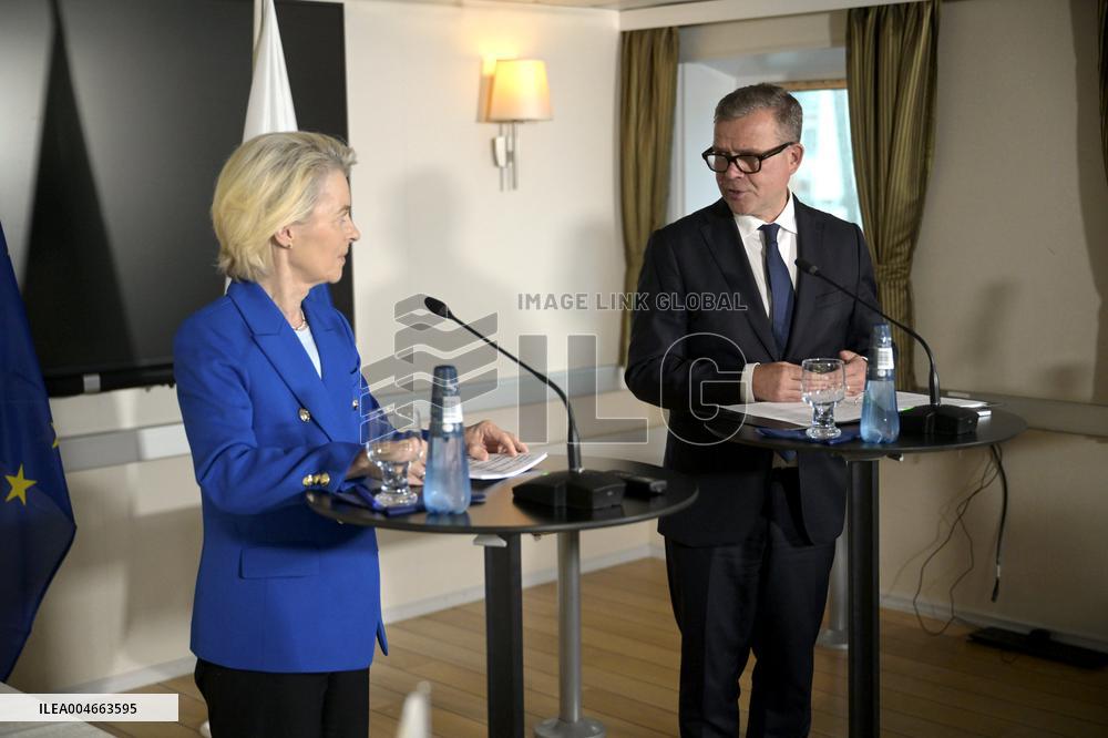 European Commission President Ursula von der Leyen's visit