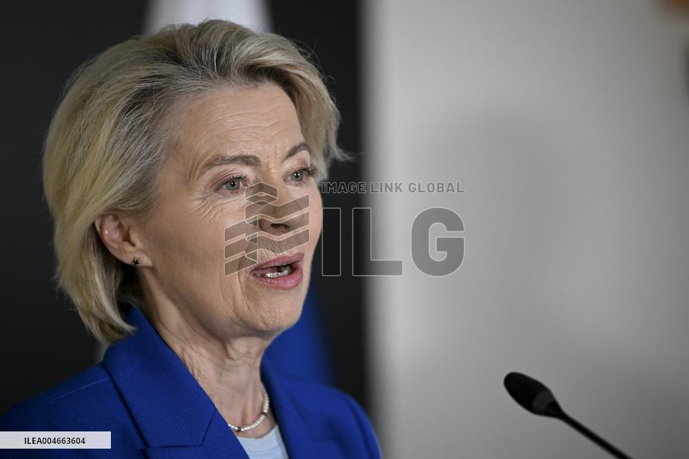 European Commission President Ursula von der Leyen's visit