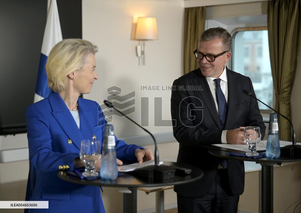 European Commission President Ursula von der Leyen's visit