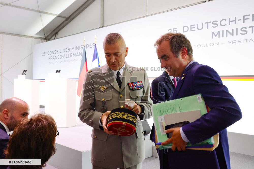 25th Franco-German Ministerial Council - Toulon