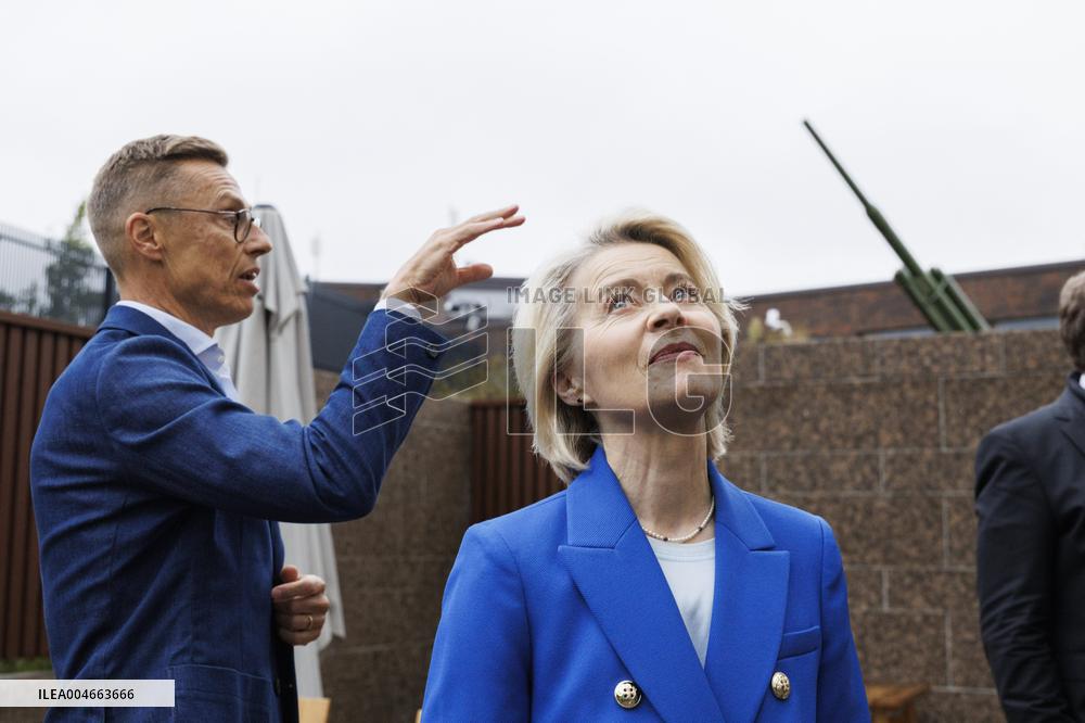 Finnish President Stubb meeting European Commission President von der Leyen