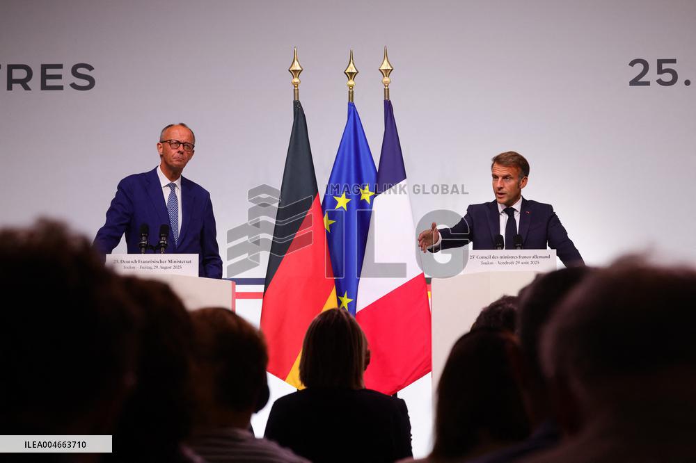 25th Franco-German Ministerial Council - Toulon