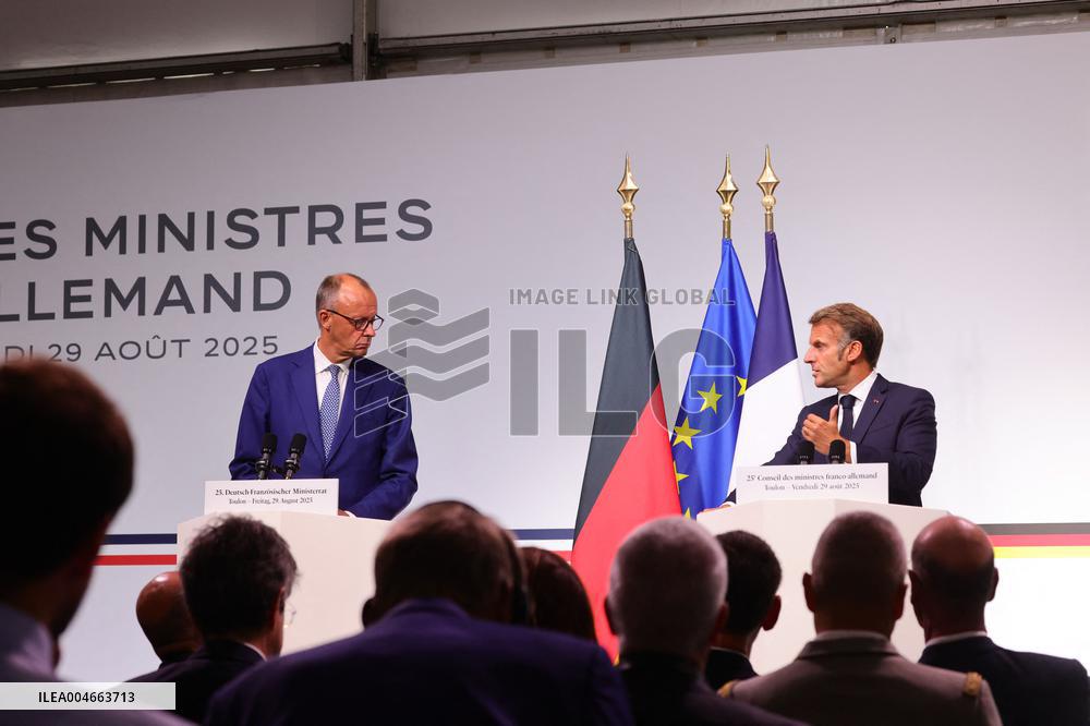 25th Franco-German Ministerial Council - Toulon