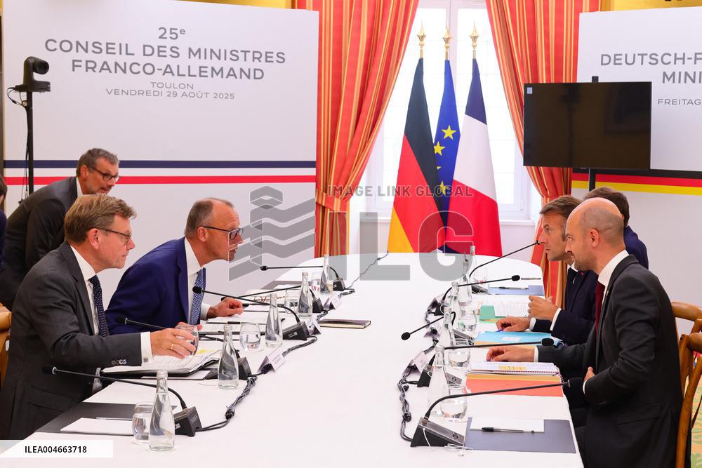 25th Franco-German Ministerial Council - Toulon