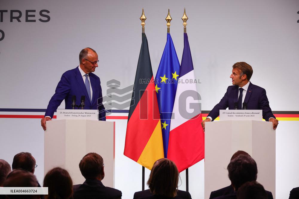 25th Franco-German Ministerial Council - Toulon