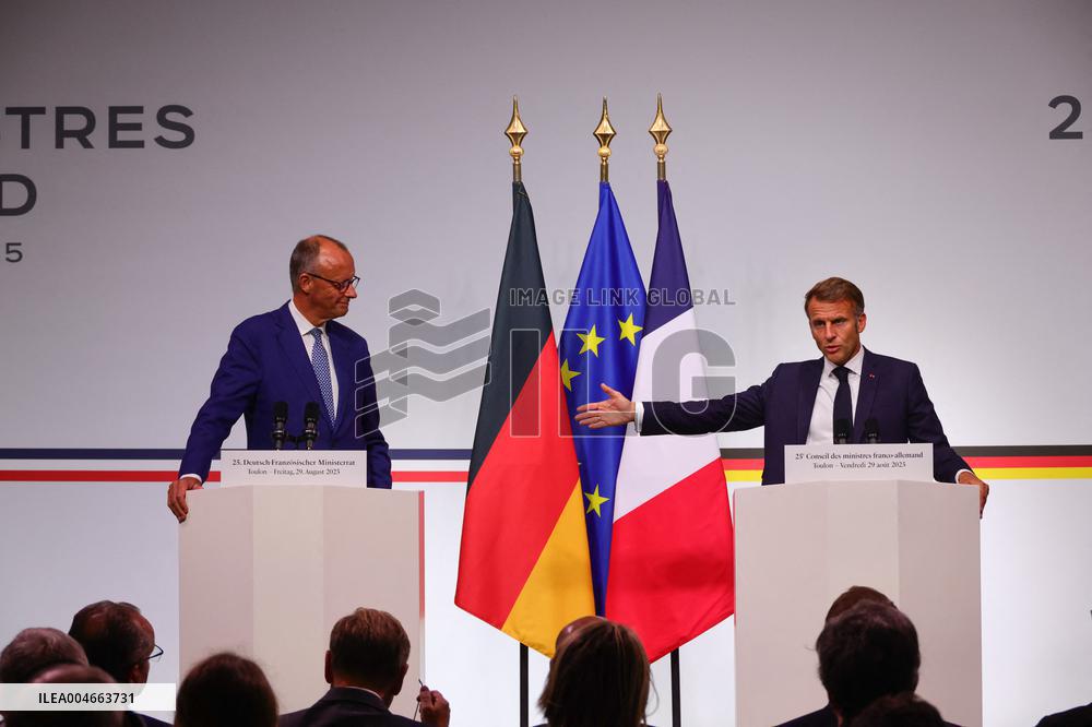 25th Franco-German Ministerial Council - Toulon