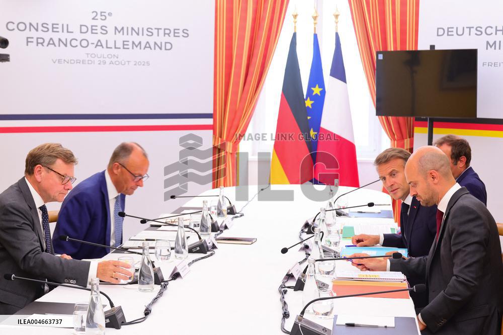 25th Franco-German Ministerial Council - Toulon