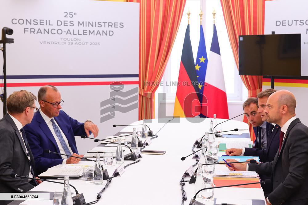 25th Franco-German Ministerial Council - Toulon