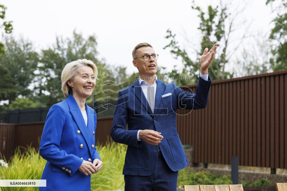 Finnish President Stubb meeting European Commission President von der Leyen
