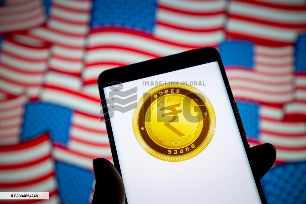 Illustration Indian Rupee