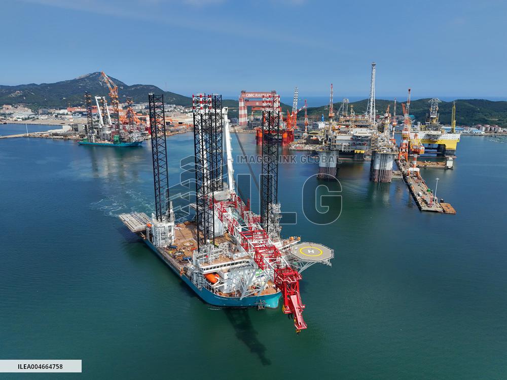 World Most Advanced Wind Power Installation Vessel Norse Wind Conducted Sea Trials