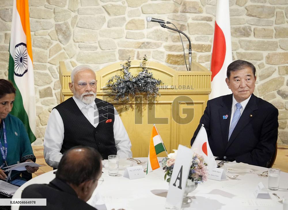 Indian Prime Minister Modi in Japan