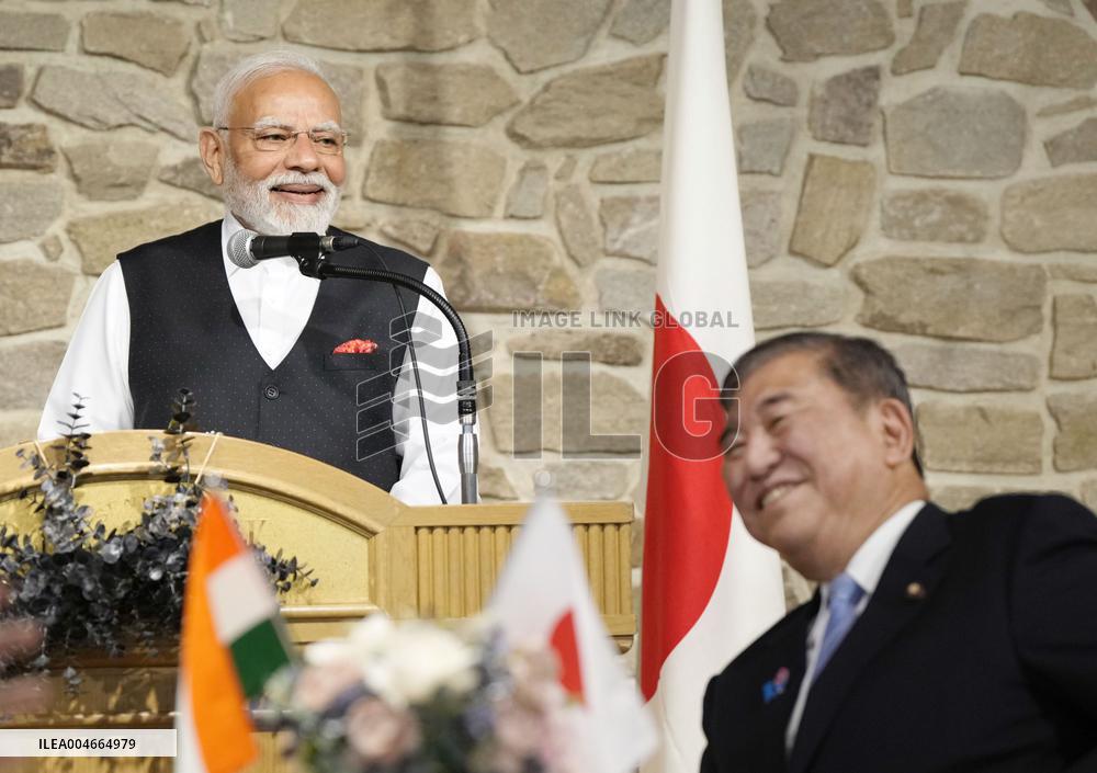Indian Prime Minister Modi in Japan