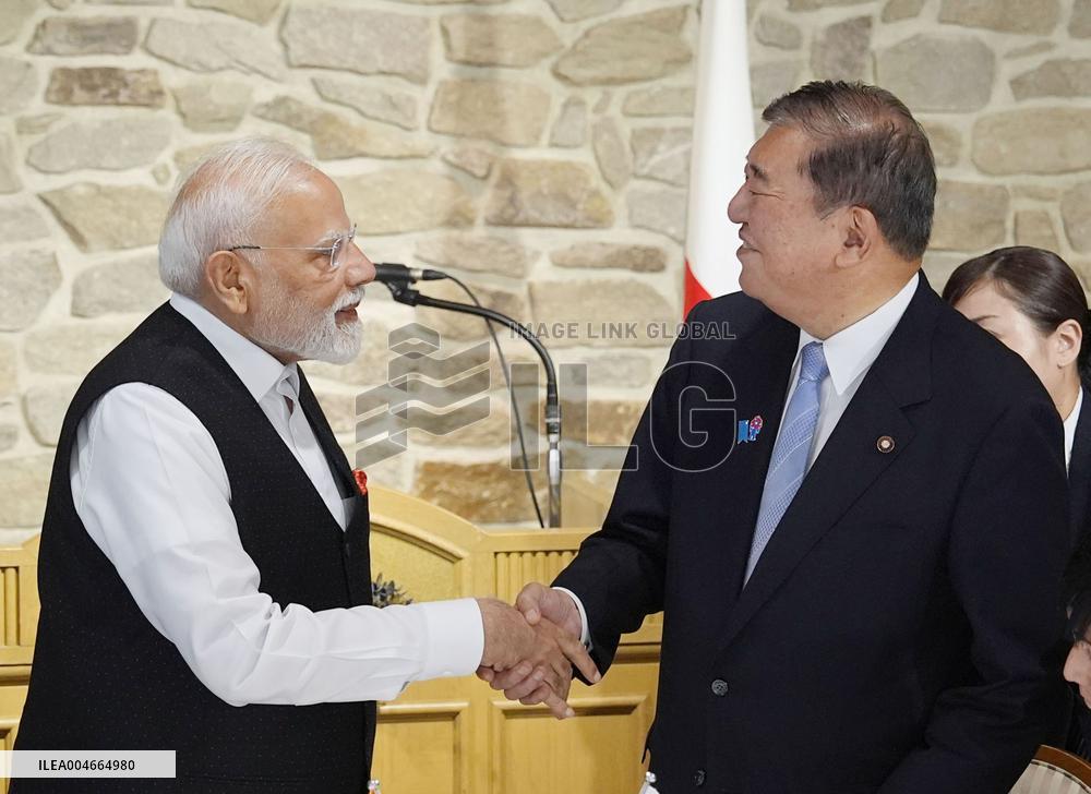 Indian Prime Minister Modi in Japan