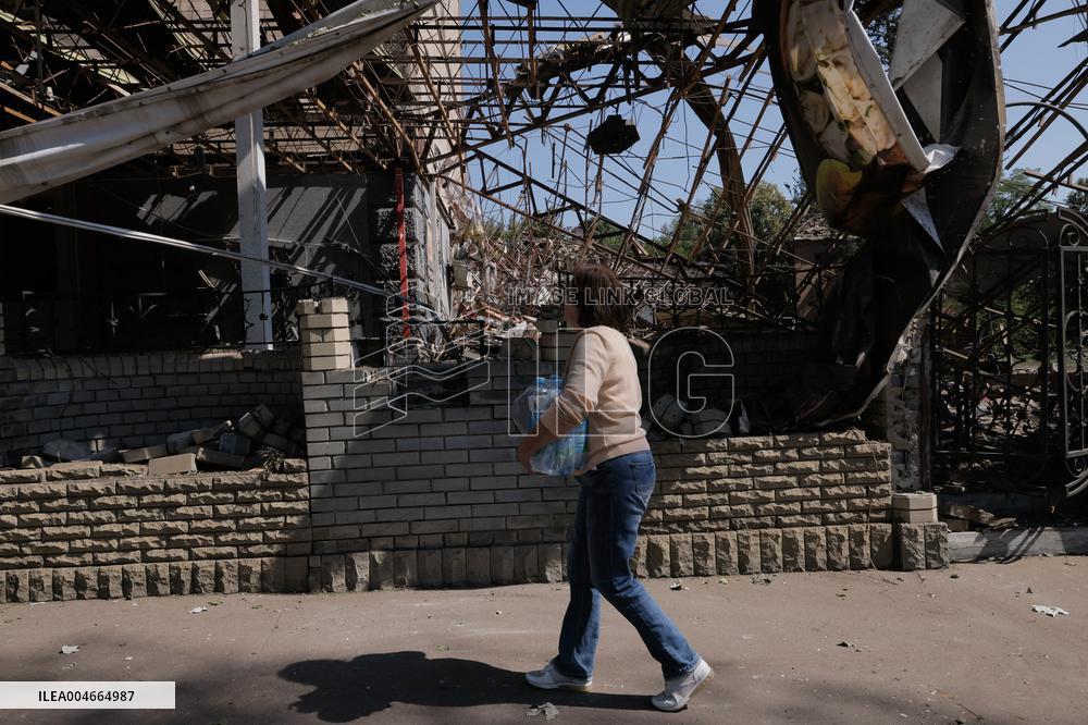 Russians Shelled Sloviansk at Night - Ukraine