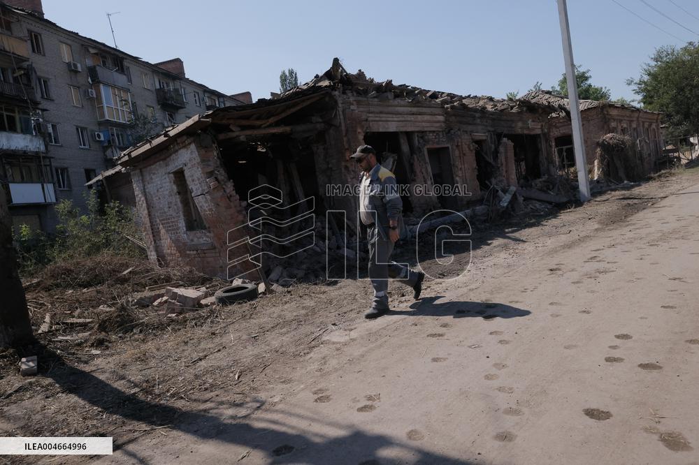 Russians Shelled Sloviansk at Night - Ukraine