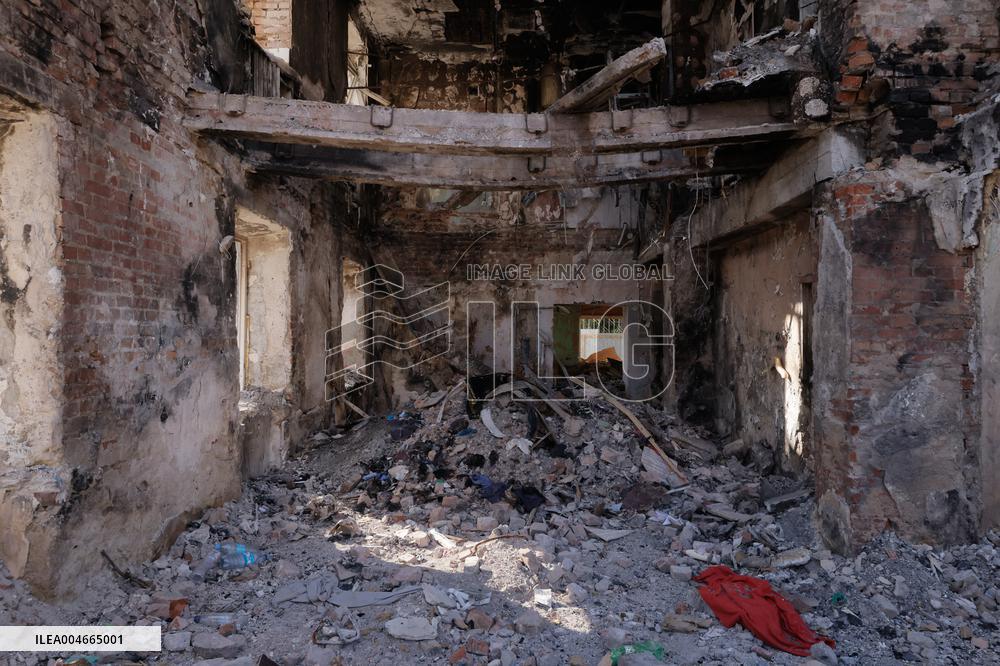 Russians Shelled Sloviansk at Night - Ukraine