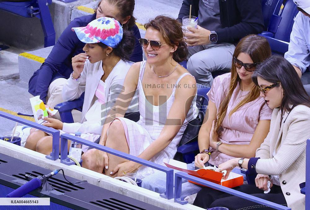 Celebs Attend the US Open - NYC