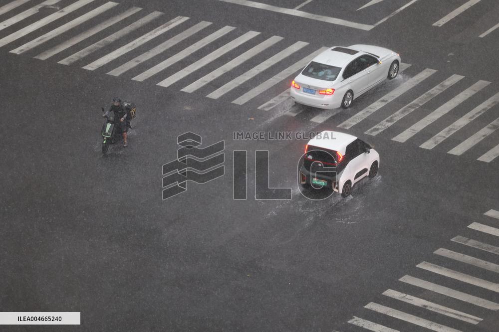 Rainstorm Hit Qingdao