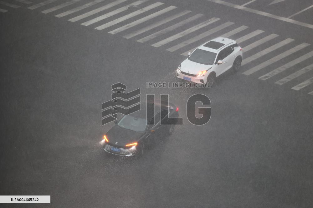 Rainstorm Hit Qingdao