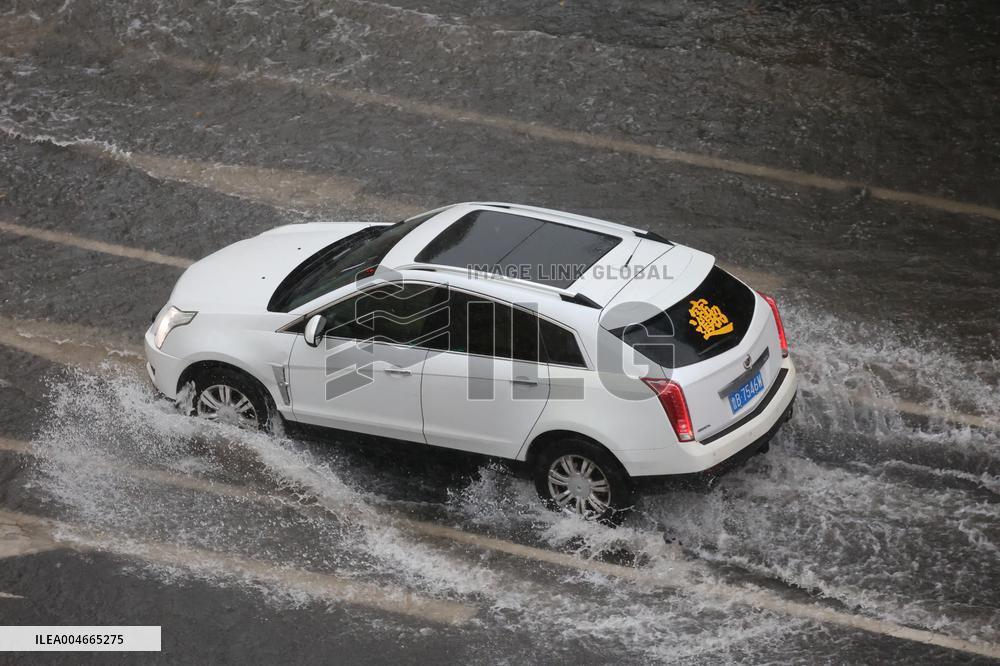 Rainstorm Hit Qingdao