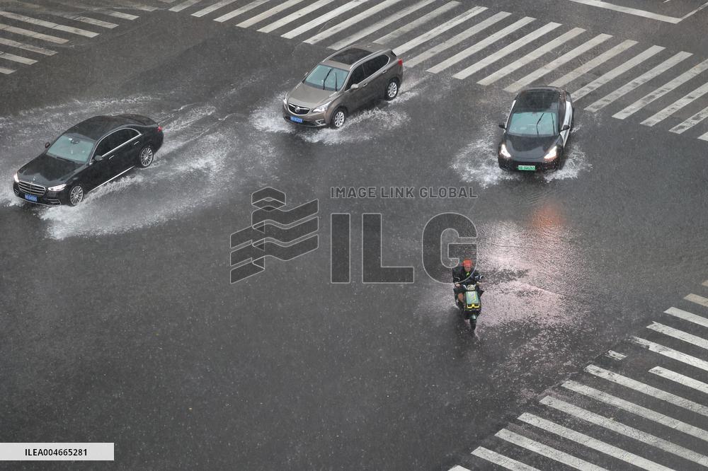 Rainstorm Hit Qingdao