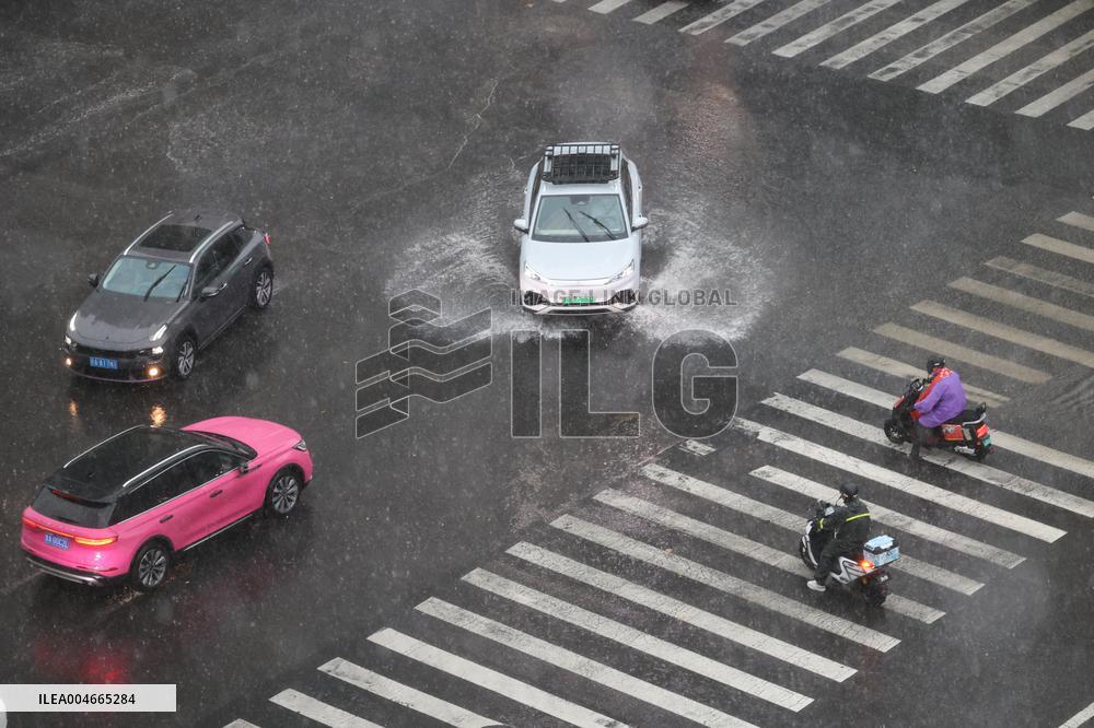 Rainstorm Hit Qingdao