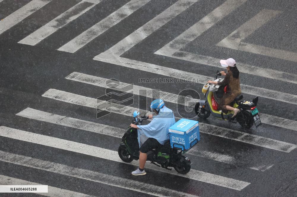 Rainstorm Hit Qingdao