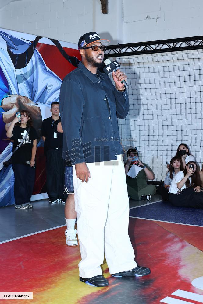 Former NBA player Carmelo Anthony