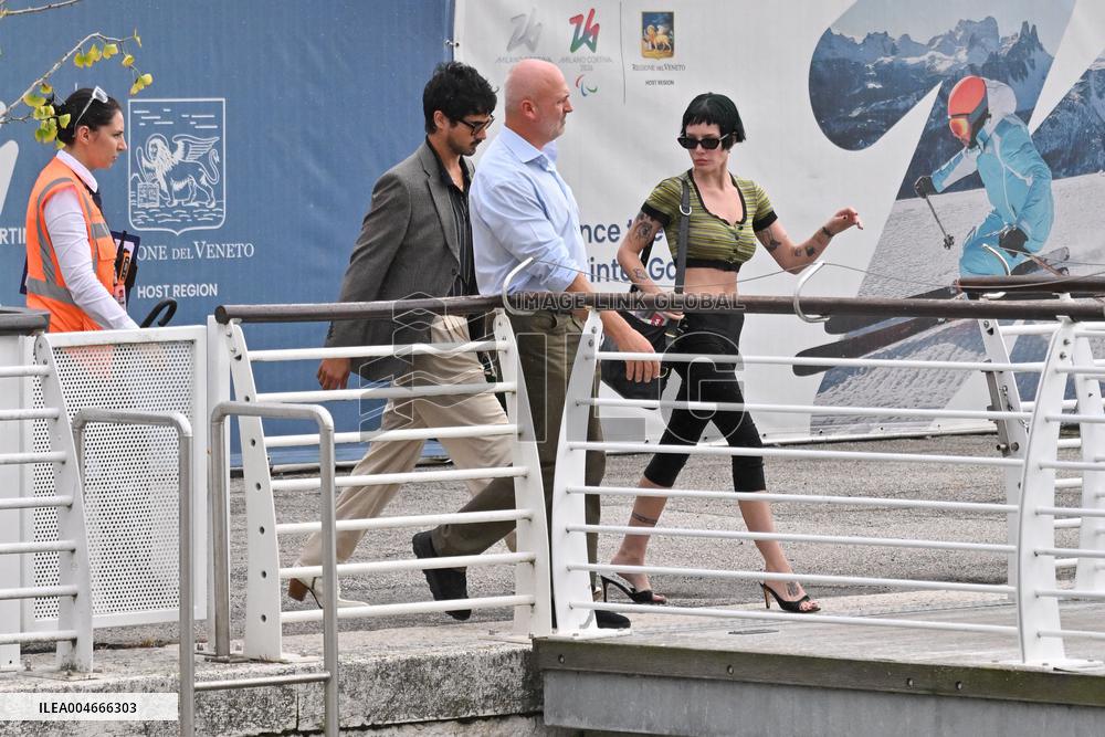 Venice Halsey Avan Jogia Airport Arrivals JR