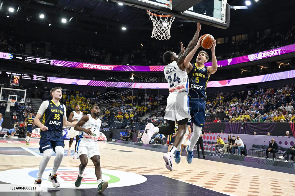 EUROPEAN BASKETBALL CHAMPIONSHIP GREAT BRITAIN-SWEDEN