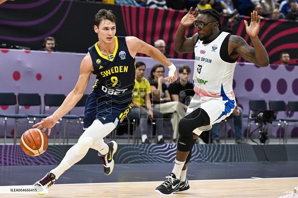 EUROPEAN BASKETBALL CHAMPIONSHIP GREAT BRITAIN-SWEDEN