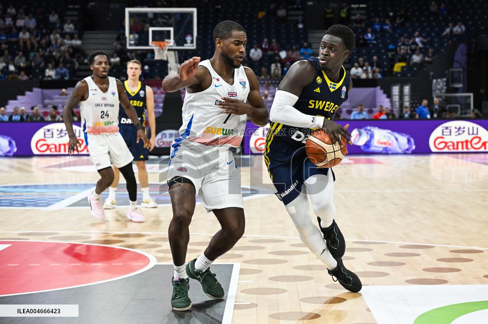 EUROPEAN BASKETBALL CHAMPIONSHIP GREAT BRITAIN-SWEDEN