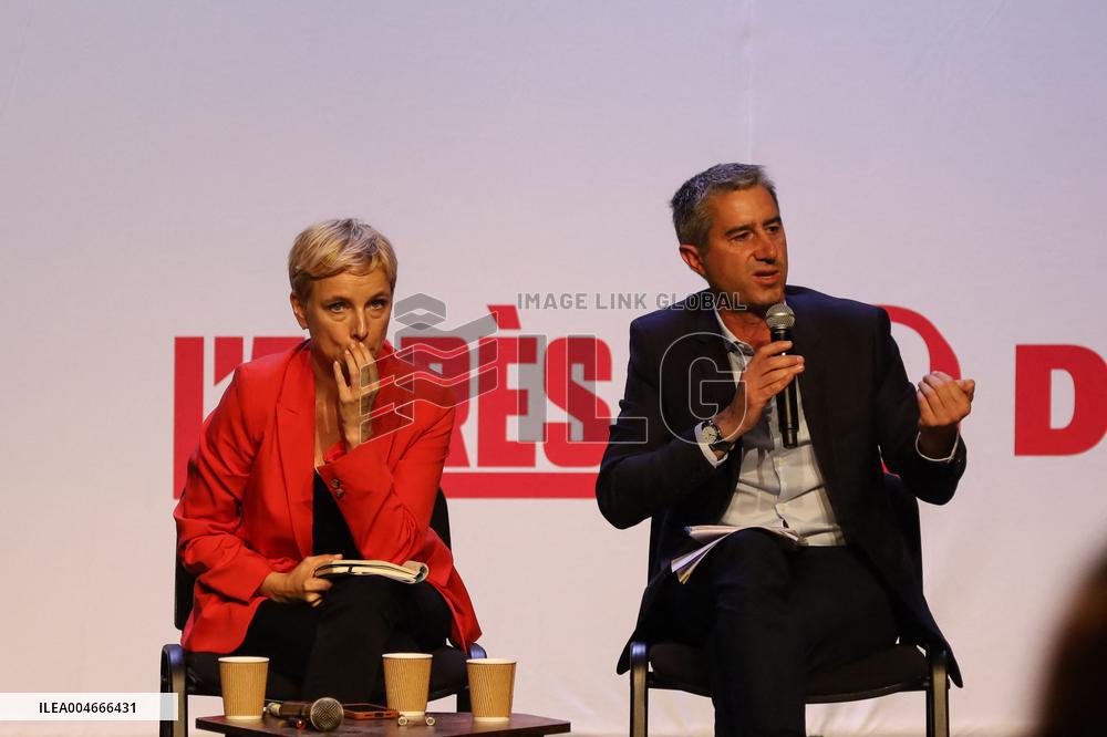 French Left-wing 'Rally To Win' Meeting - Chateaudun