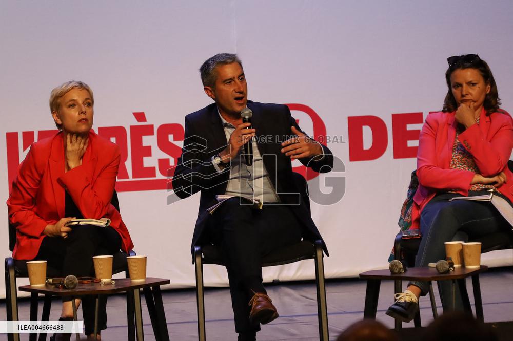 French Left-wing 'Rally To Win' Meeting - Chateaudun