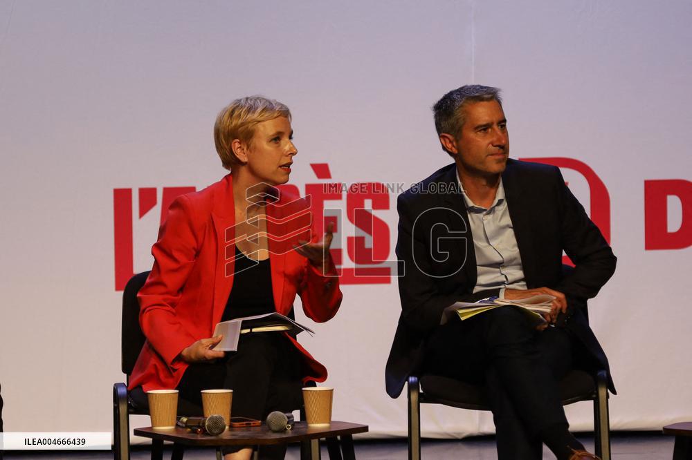 French Left-wing 'Rally To Win' Meeting - Chateaudun